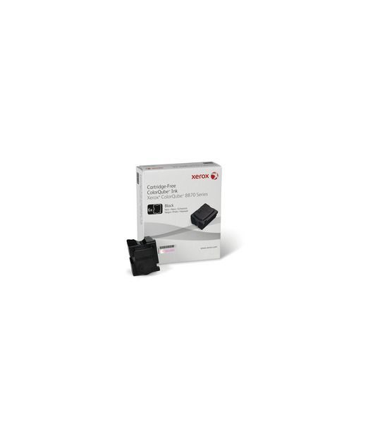 Xerox ColorQube 8870/8880 Genuine Xerox Solid Ink Black (6 Sticks) (108R00961)