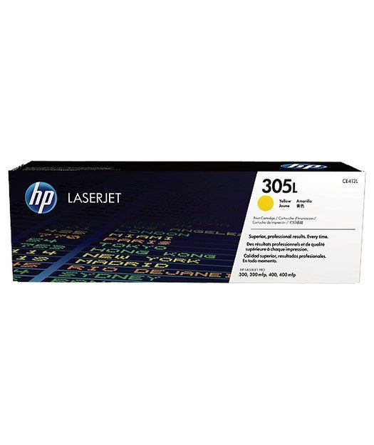 HP CE412L Yellow Toner Kartuş (305L)