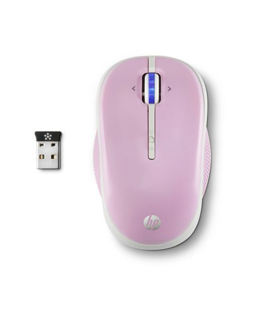 HP X3300 Kablosuz Mouse Pembe