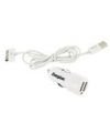 Hightech IPHONE/IPOD/IPAD Araç Şarj Cihazı 2USB *2