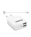 Hightech IPHONE/IPOD/IPAD Seyahat Şarj Cihazı 2USB