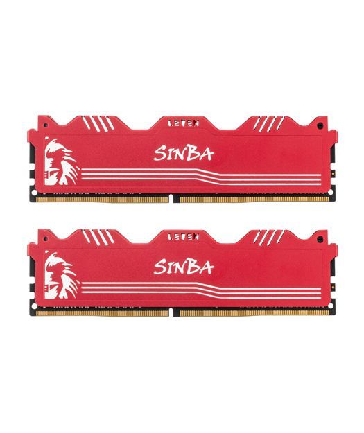 Leven SINBA DDR4 3000Mhz 8GB UDIMM Ram - Kırmızı