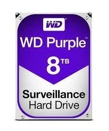 WD Purple SATA 6 Gb/s 3,5 5400 8TB 128MB