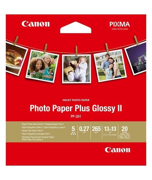 Canon PP-201 SQ 5IN. 20SH 13X13cm 20 Sayfa 265 gr 2311B060