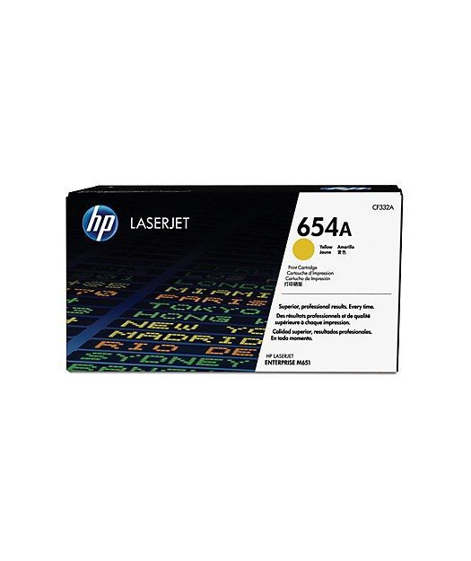 HP CF332A Yellow Toner Kartuş (654A)