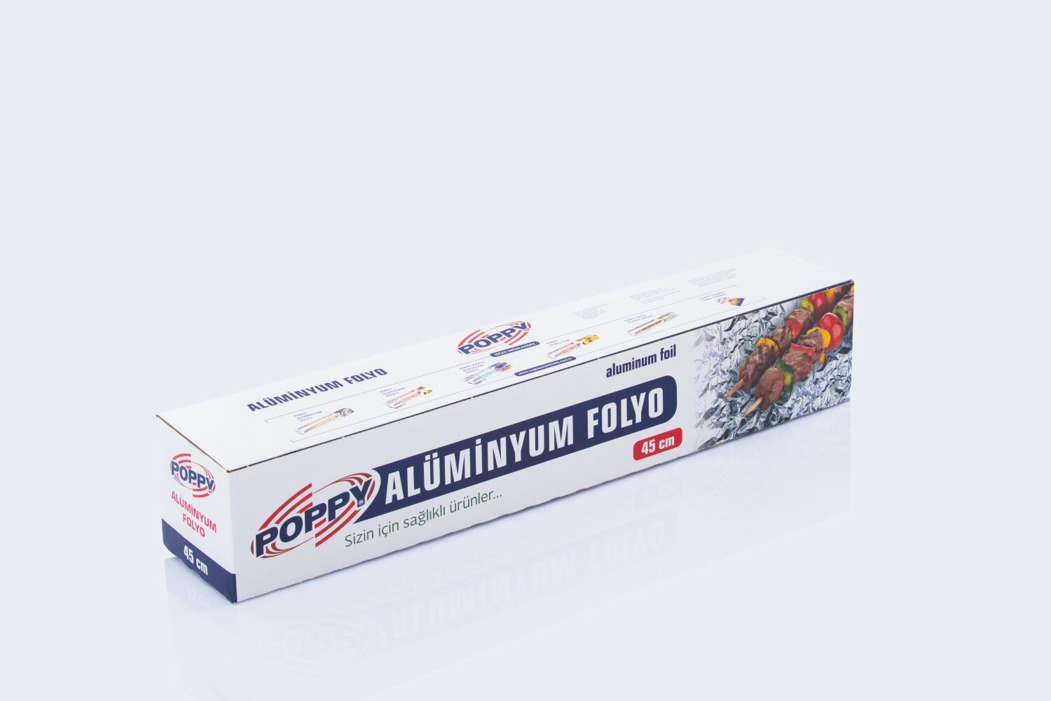 Alüminyum Folyo 45 Cm x 100 Mt ( 12 Adet )