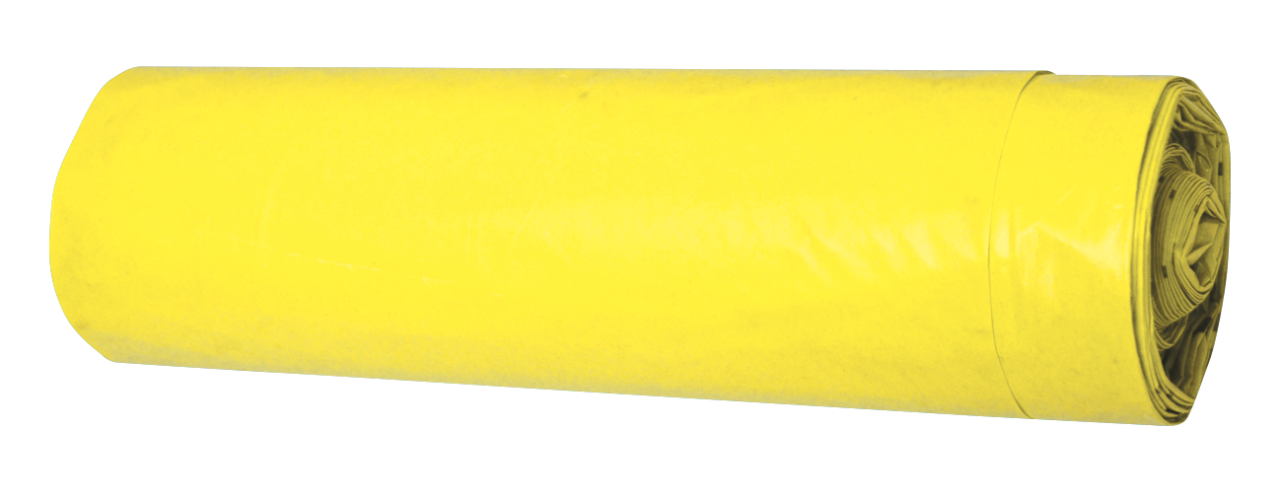 Endüstriyel Çöp Poşeti Jumbo Boy Sarı 350G 10 Adet