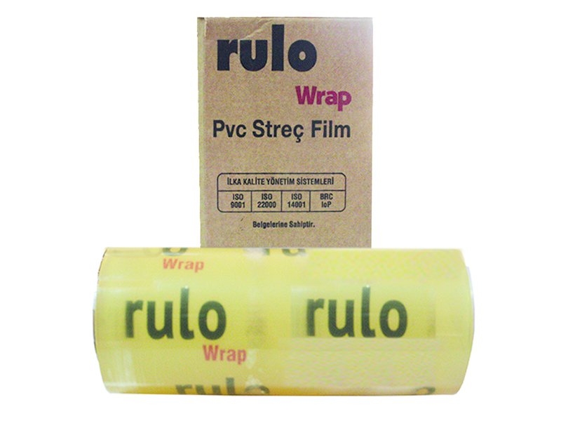 Rulo Wrap Streç Film 30 x 750 Mt 8 Mic