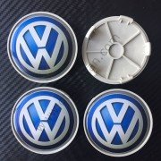 VW Mavi Jant Göbeği 6.5 Cm
