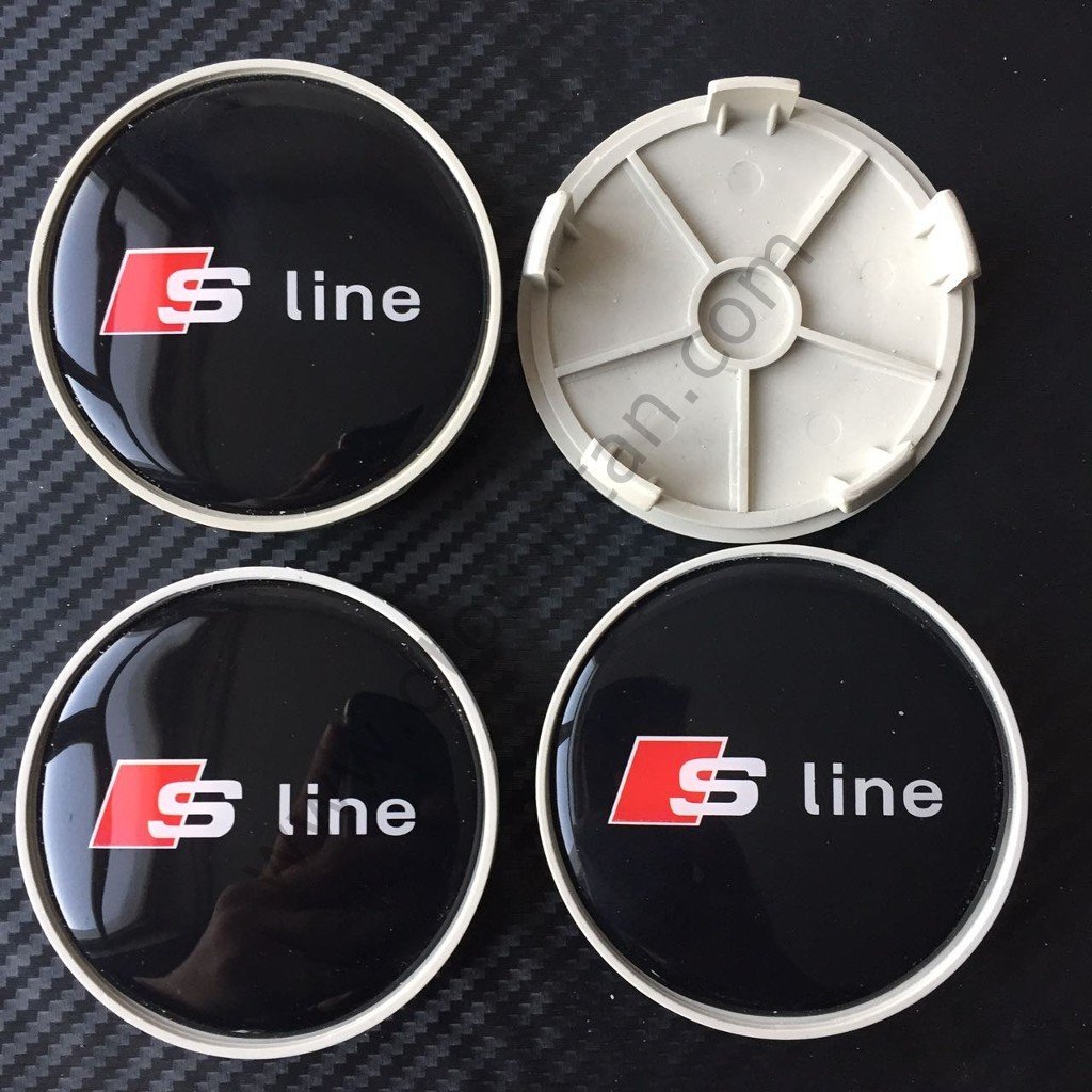 Audi Sline Jant Göbeği 6.5 Cm