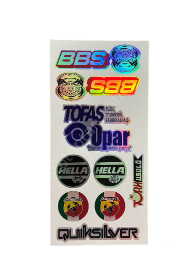 Hologram Sticker, Küçük Boy Hologram Sticker