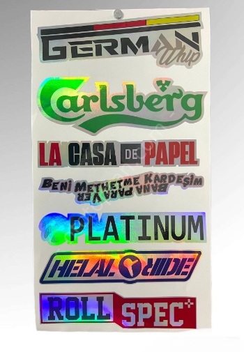 Hologram Sticker, Büyük Boy Hologram Sticker