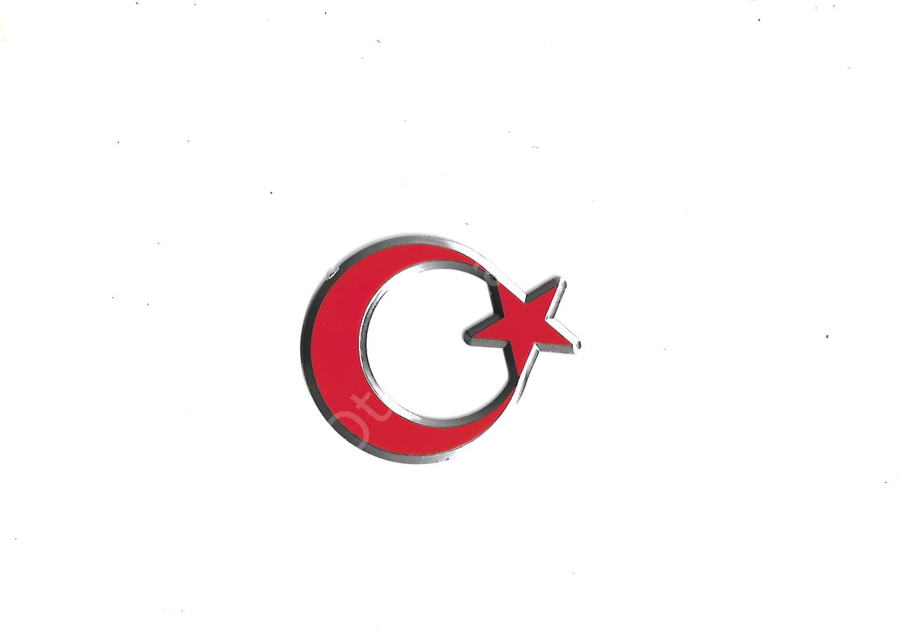 Ay Yıldız Pleksi Logo Küçük Boy
