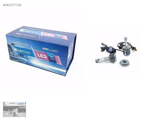 Photon H1 Led Zenon Milestone Serisi 8000 Lümen