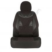 Siyah Dokuma Kumaş Koltuk Kılıfı B.M