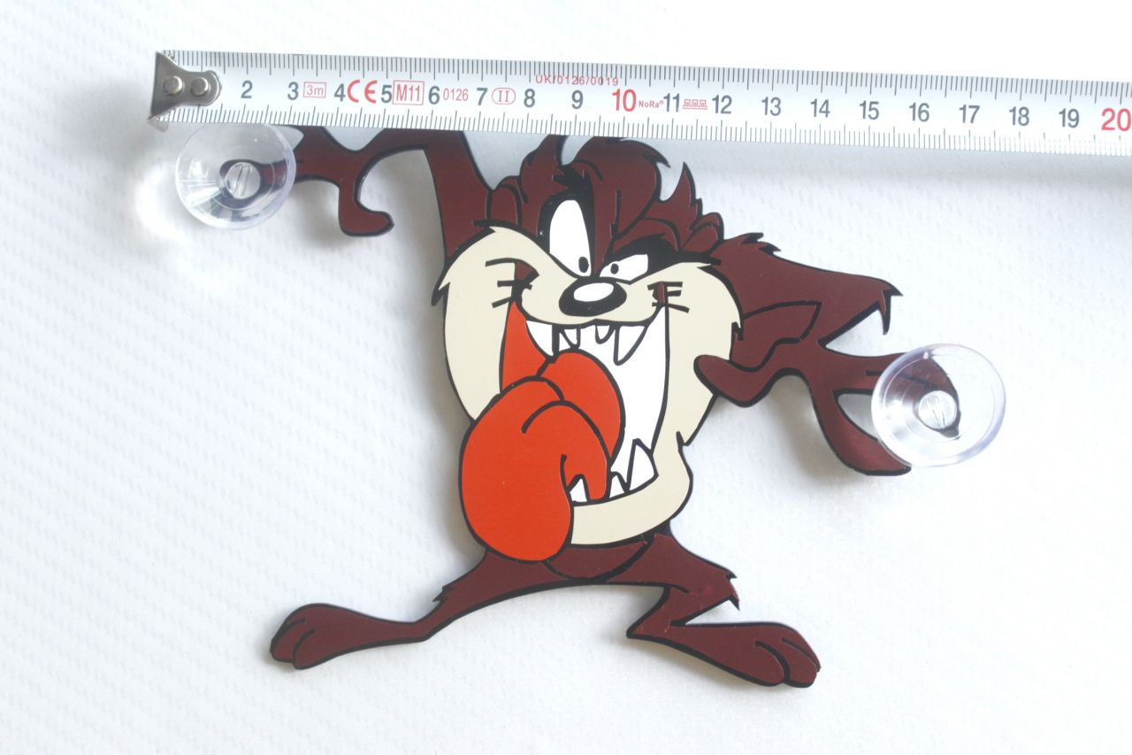 Tazmanya Canavarı Vantuslu Pleksi Logo