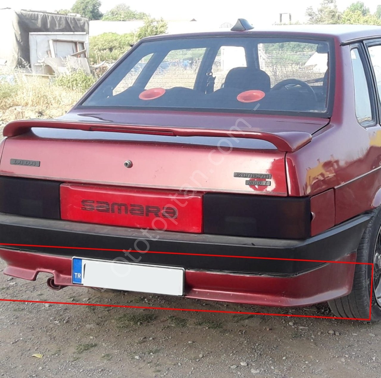 Lada Samara Sedan Arka Tampon Eki