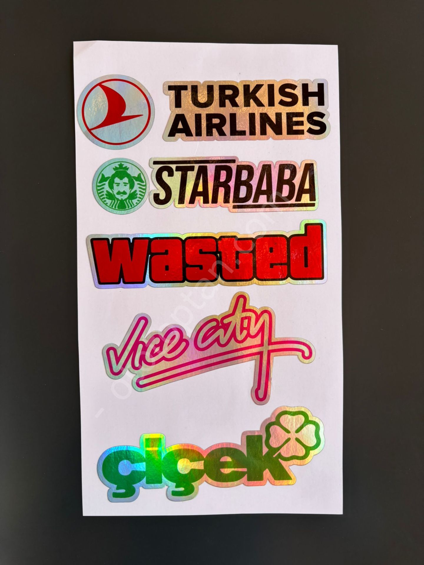 HOLOGRAM STİCKER