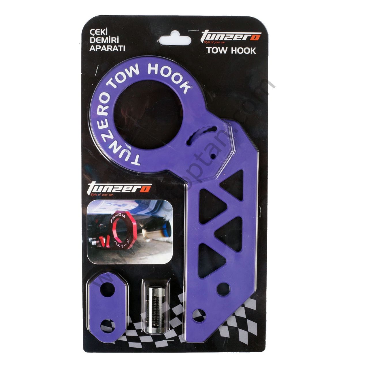 Tunzero Tow Hook Ayarlı Çeki Aparatı