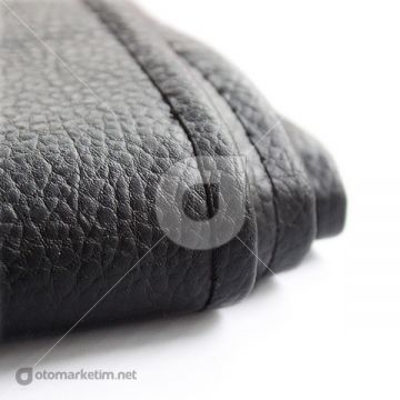Krem Delikli Dikmeli Direksiyon Kılıfı