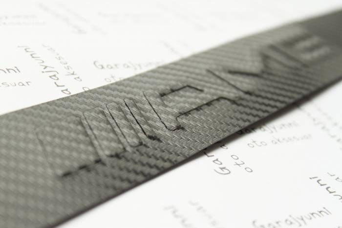 Siyah Hava Kanallı Carbon Fiber Folyo