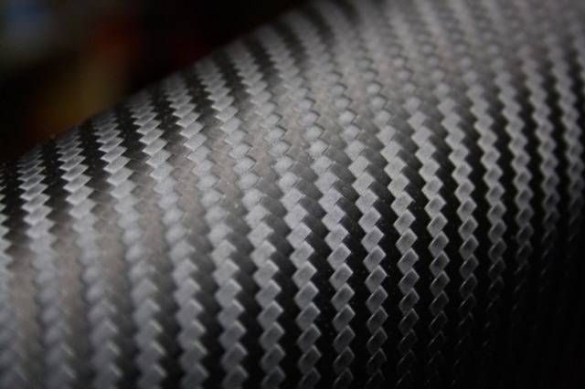 Siyah Hava Kanallı Carbon Fiber Folyo