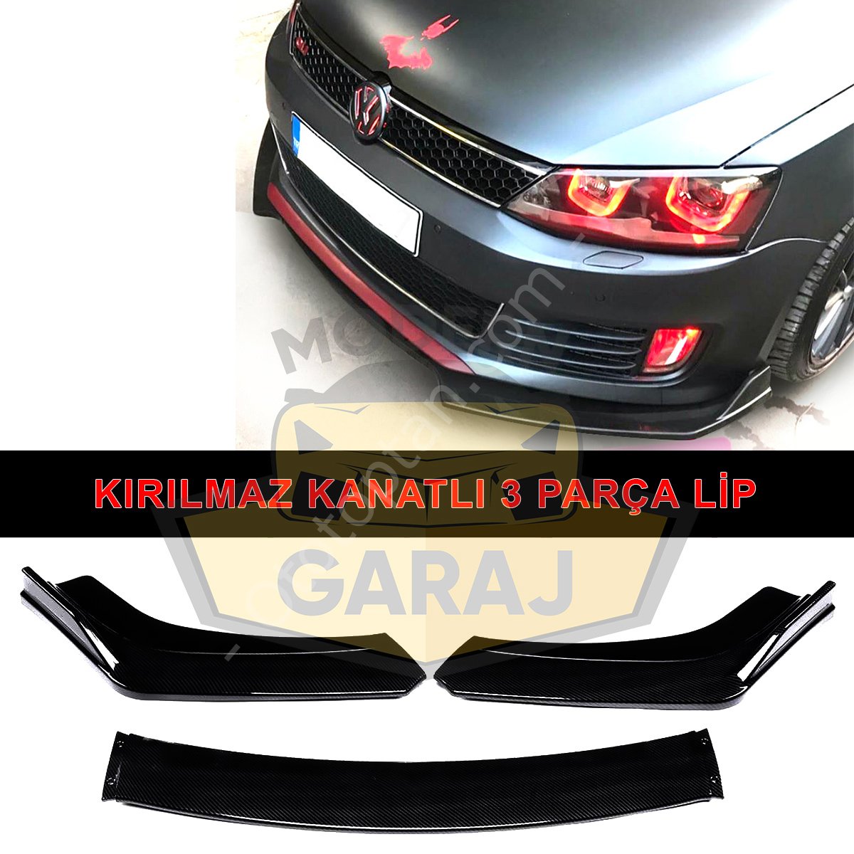 KIRILMAZ Universal 3 Parça Lip