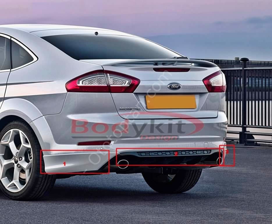 Ford Mondeo Arka Tampon Eki 3 Parça