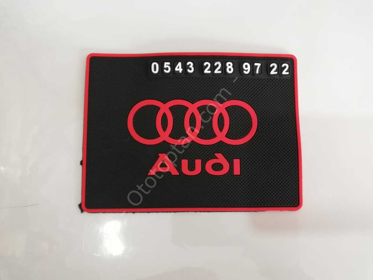 Audi Kaydırmaz Ped, Numaratörlü Kaydırmaz Ped
