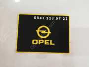Opel  Kaydırmaz Ped, Numaratörlü Kaydırmaz Ped