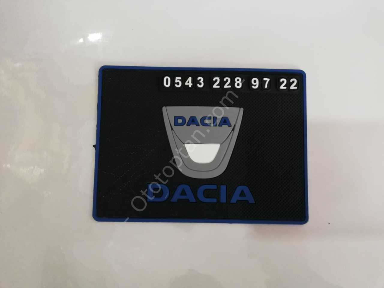 Dacia Kaydırmaz Ped, Numaratörlü Kaydırmaz Ped