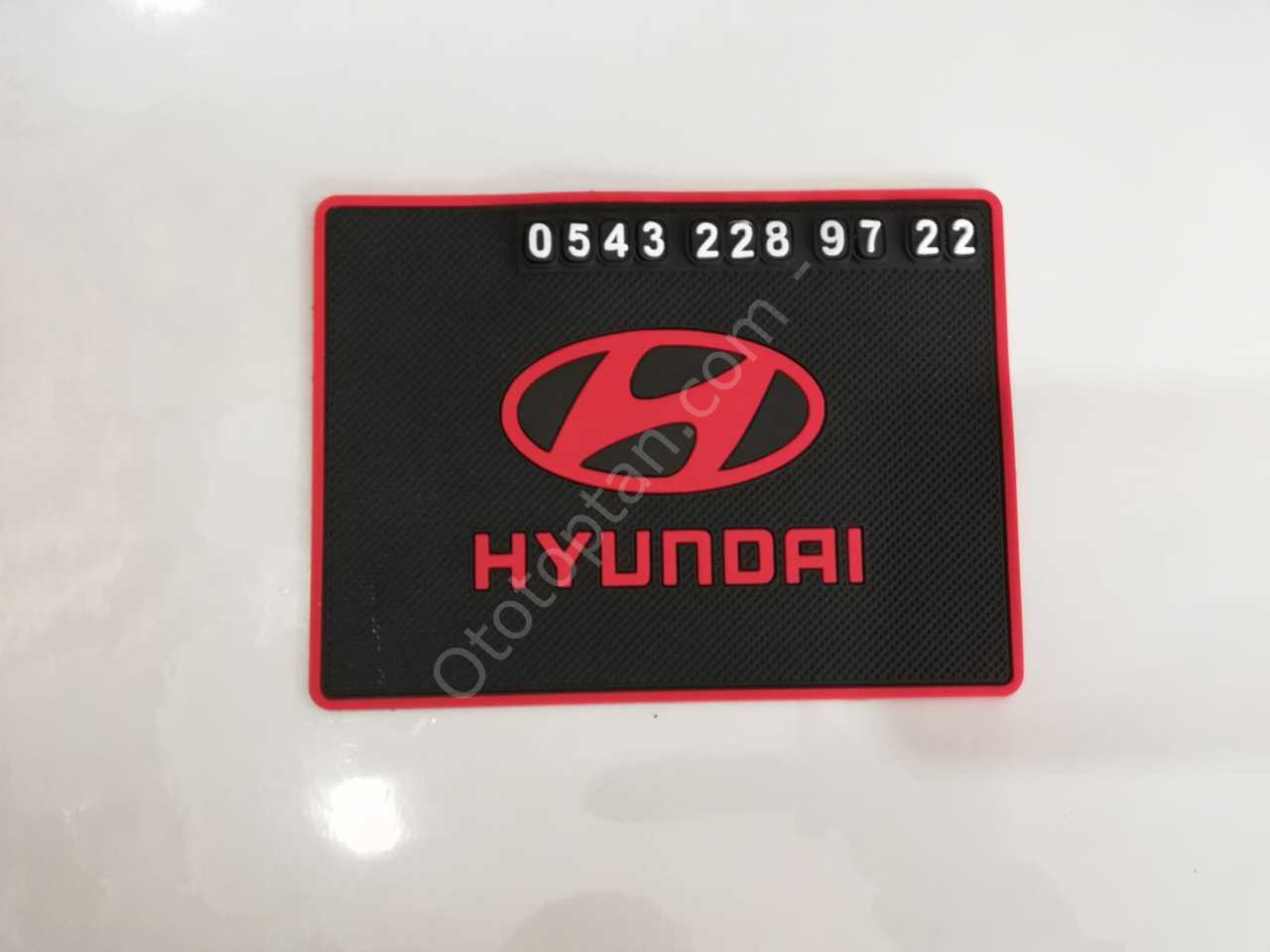 Hyundai Kaydırmaz Ped, Numaratörlü Kaydırmaz Ped