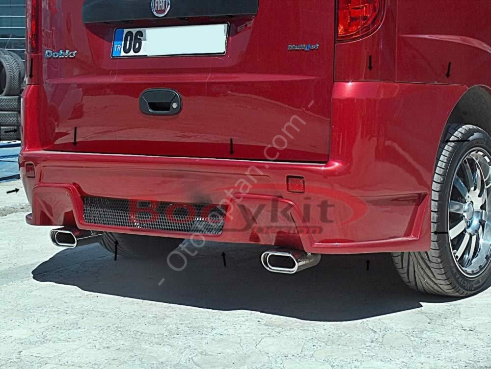 Fiat Doblo 2 Arka Spor Tampon