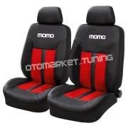 Spor Koltuk Kılıfı Kırmızı-Siyah