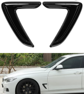 Tüm Araçlara Uyumlu 2'li Çamurluk Venti Piano Black Ücretsiz Kargo