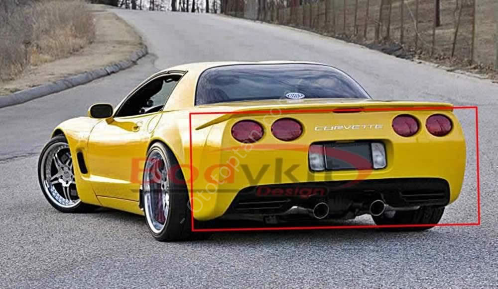 Chevrolet Corvette Arka Tampon