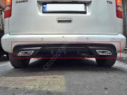 Volkswagen Caddy Arka Tampon Difüzörü