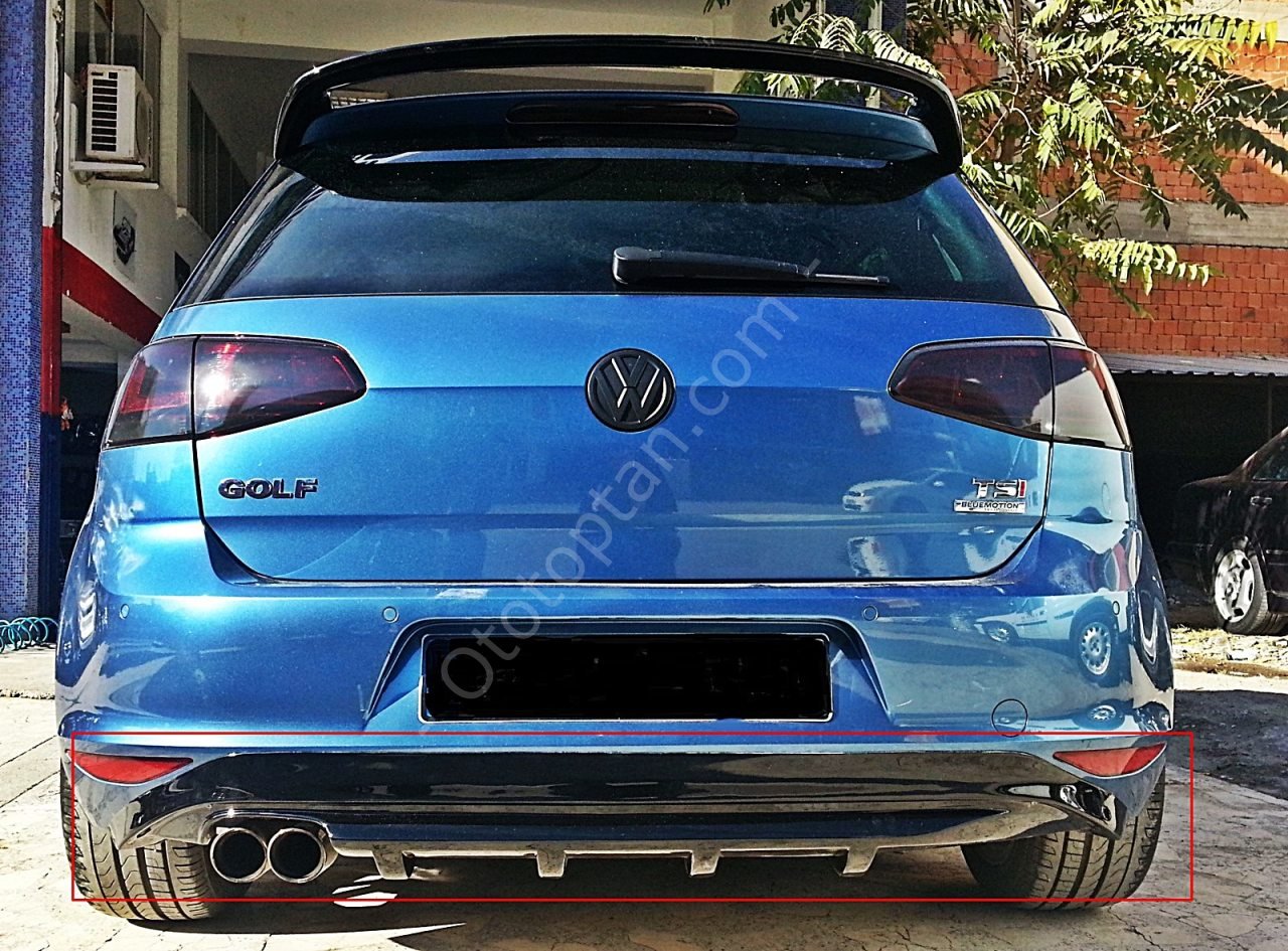 Volkswagen Golf 7 Tek Çıkışlı Difüzör