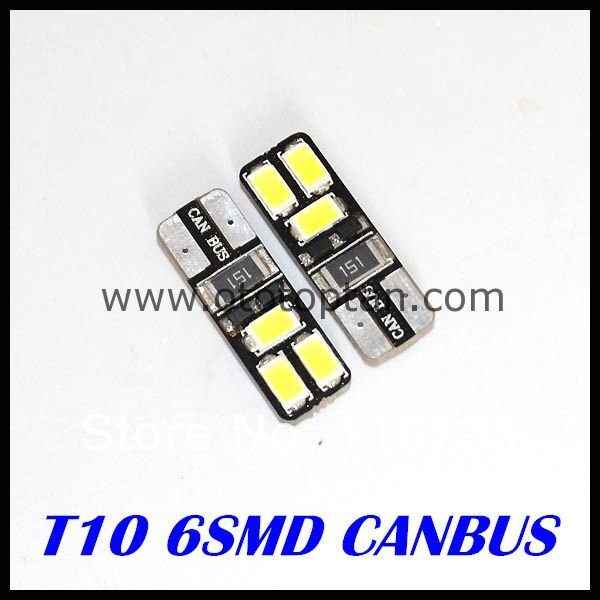 Canbus T10 Park Ampülü (6 Ledli)