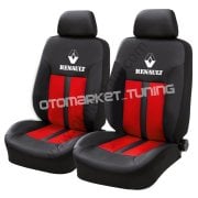 Renault Koltuk Kılıfı Seti Kırmızı-Siyah