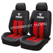 Tofaş Koltuk Kılıfı Seti Kırmızı-Siyah