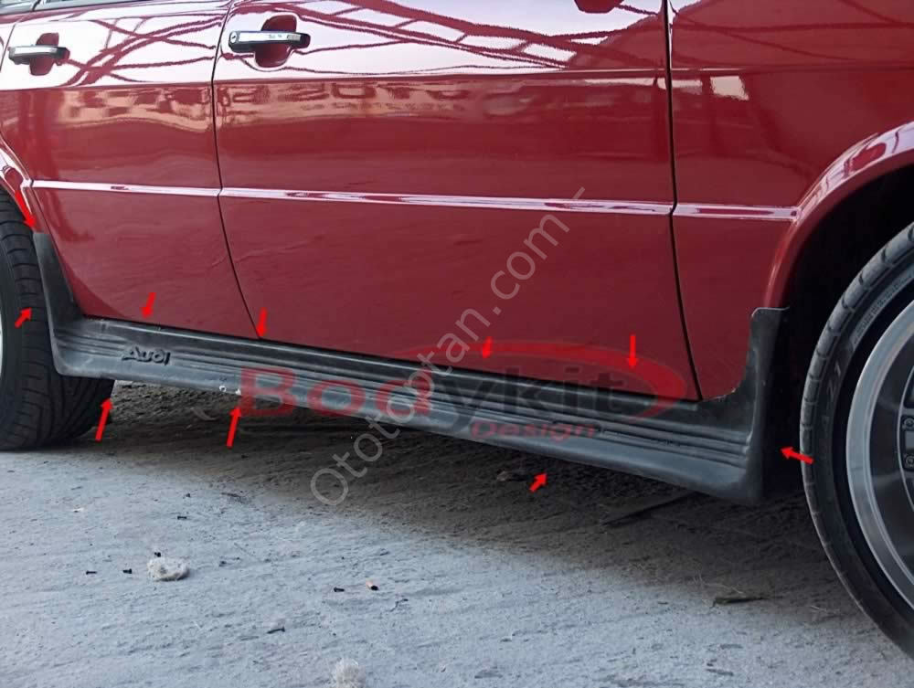 Audi A80 Marşpiyel Takımı