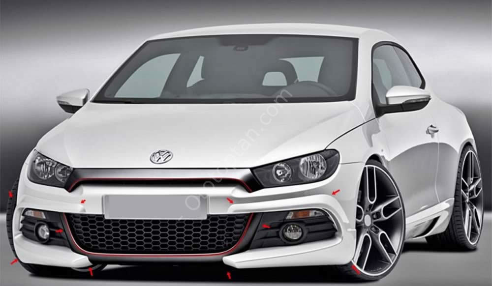 Volkswagen Scirocco Ön Tampon Eki Model 2
