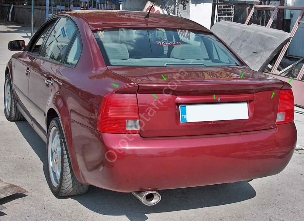 Volkswagen Passat B5 3 Parça Spoiler