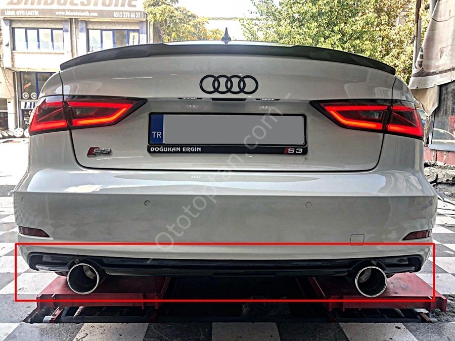 Audi A3 Sedan Difüzör