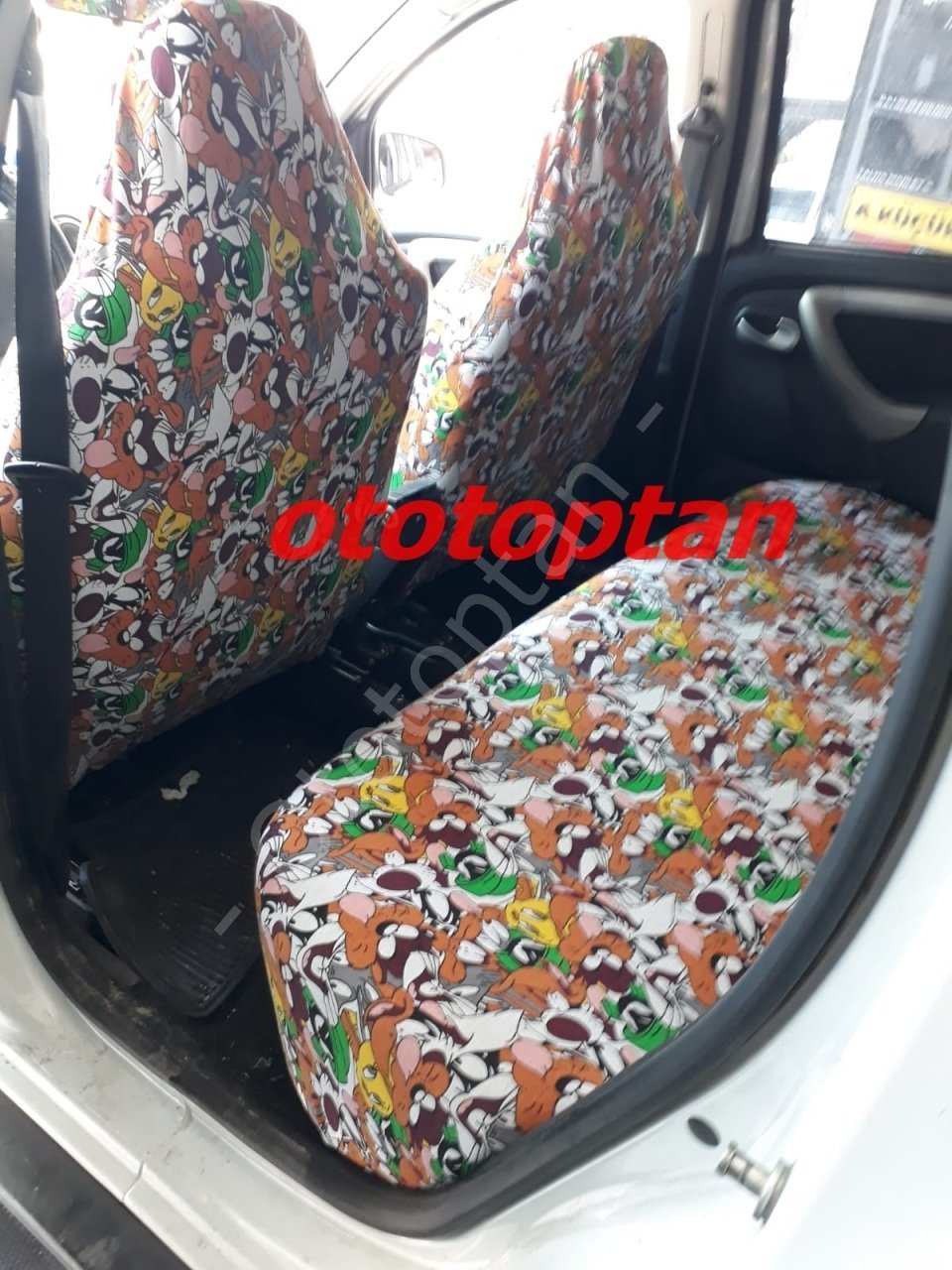 Likralı Servis Kılıfı Tazmanya Penye Servis Kılıfı