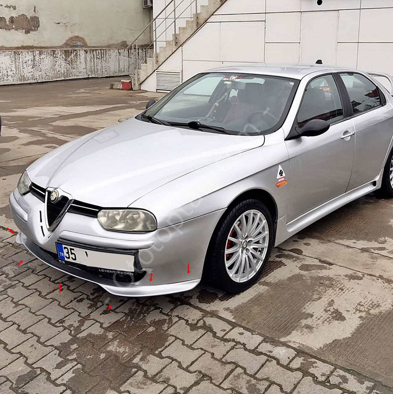 Alfa Romeo 156 Ön Tampon Eki (Makyajsız)
