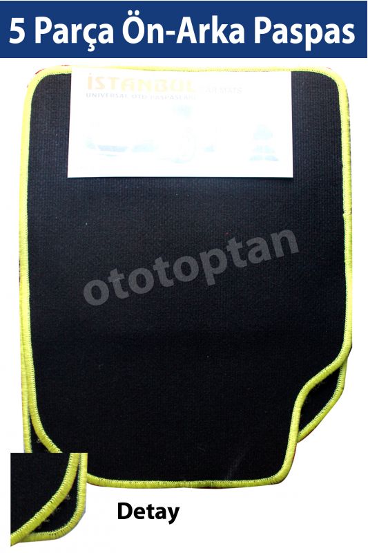 Kampanyalı Halı Paspas Askılı-Poşetli 4 Parça