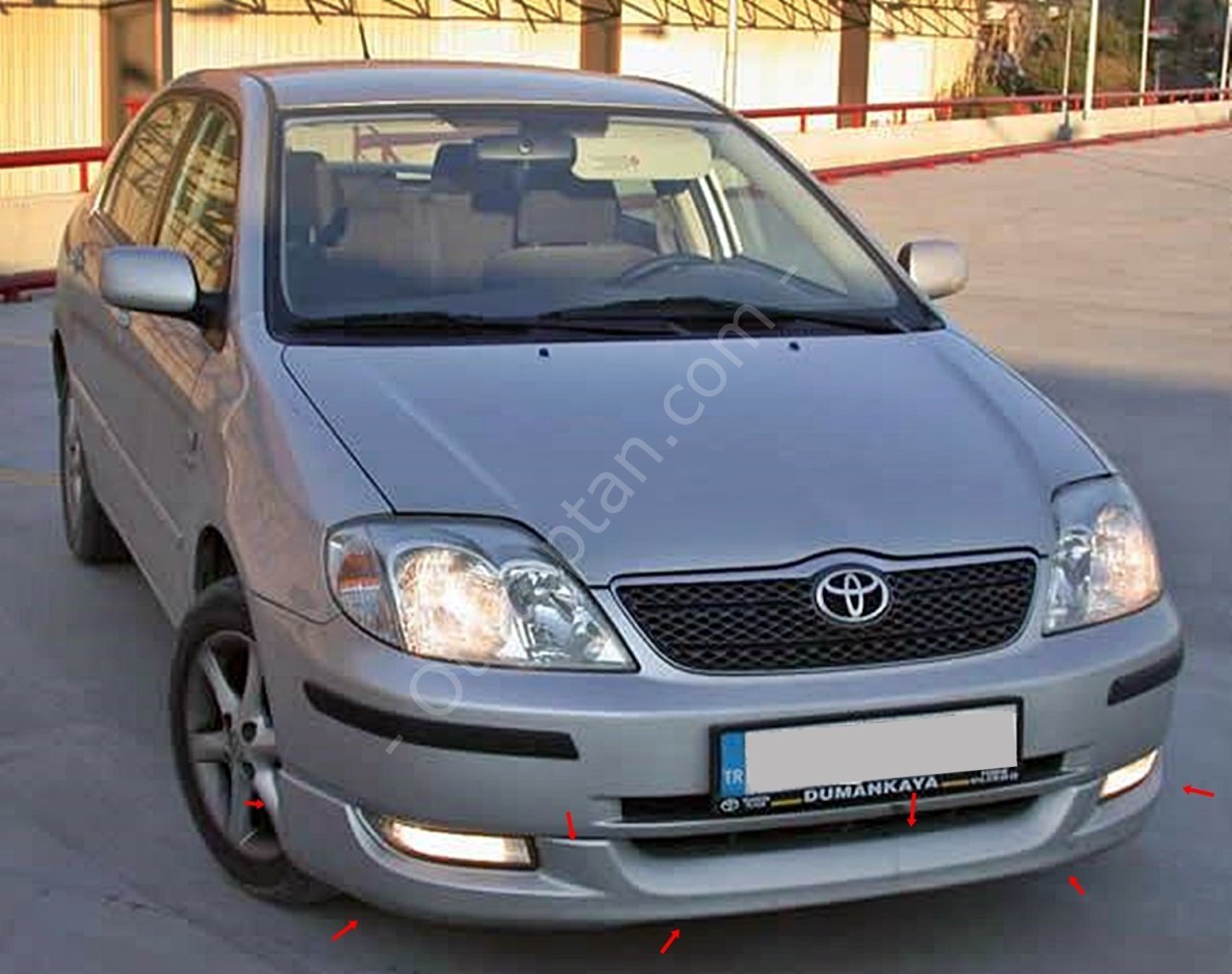 Toyota Corolla Ön Tampon Eki
