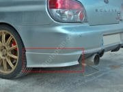 Subaru İmpreza Arka Tampon Flap Takımı